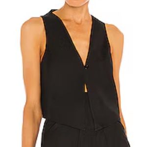 Adriana Iglesias Indi Vest Top from Revolve